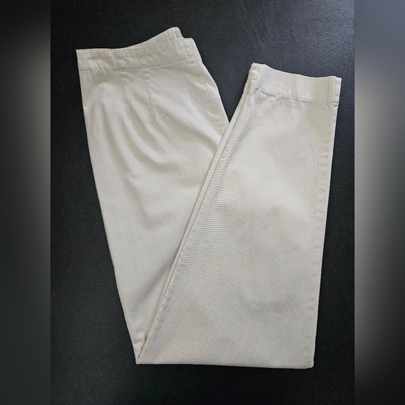 NWT - GAP Cotton Newsstand Khakis Slim Fit Tapered Leg Plain Front - Size 14 - Picture 7 of 7